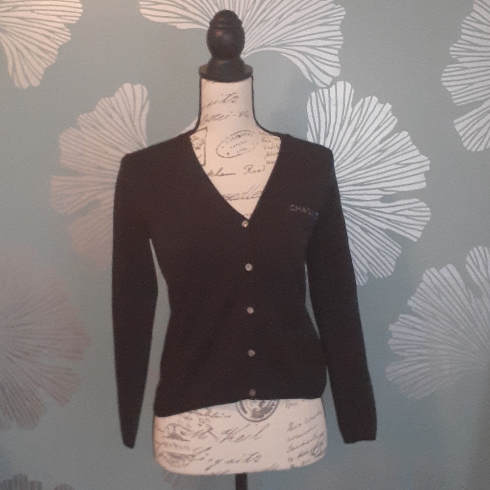 Chase Lands' End Cardigan Black